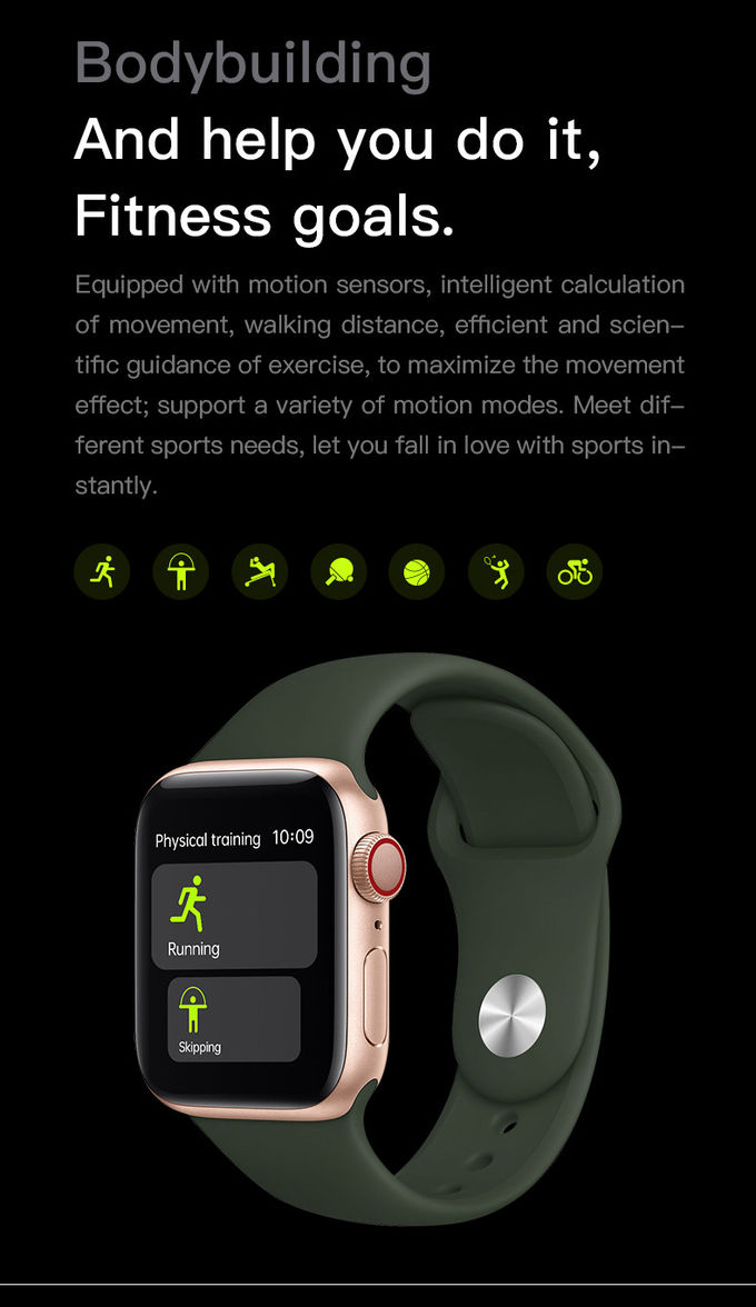 Rechargeable 2021 Hot Selling T500+Pro Series 6 Hiwatch Smart Watch With Rotate Button PK T500+ T500+ Plus W13 W26 HW12