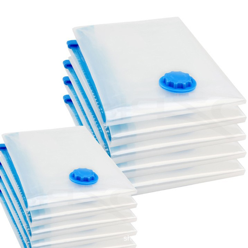 Air Suction Vacuum Compression Storage Bag For Student Luggage
