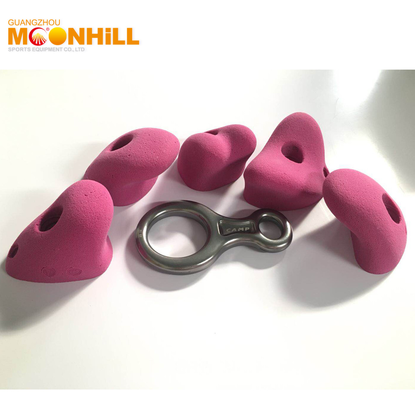Resin PU 100cm Rock Climbing Holds For Rock Climbing Panels