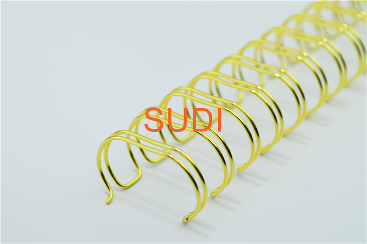 Electroplating 5/8 Inch-1-3/4 Inch Wire O Bindings, Suitable For High-End Notebooks
