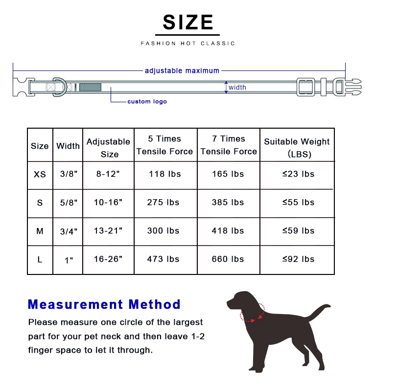 Cute Pattern Adjustable Dog Collar Half Metal Dog Harness And Leash