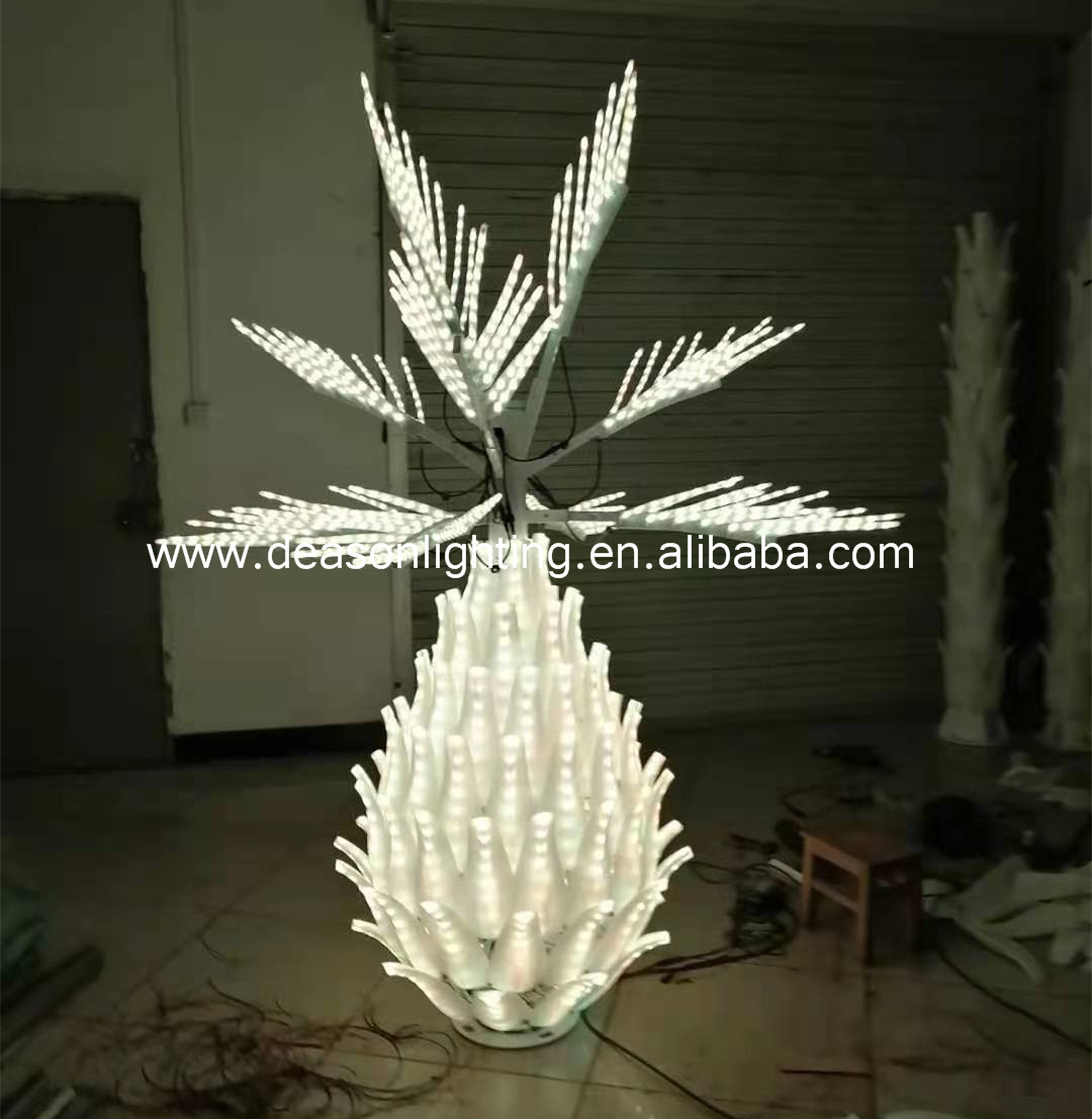 Color Changing Outdoor Led Pineapple Tree