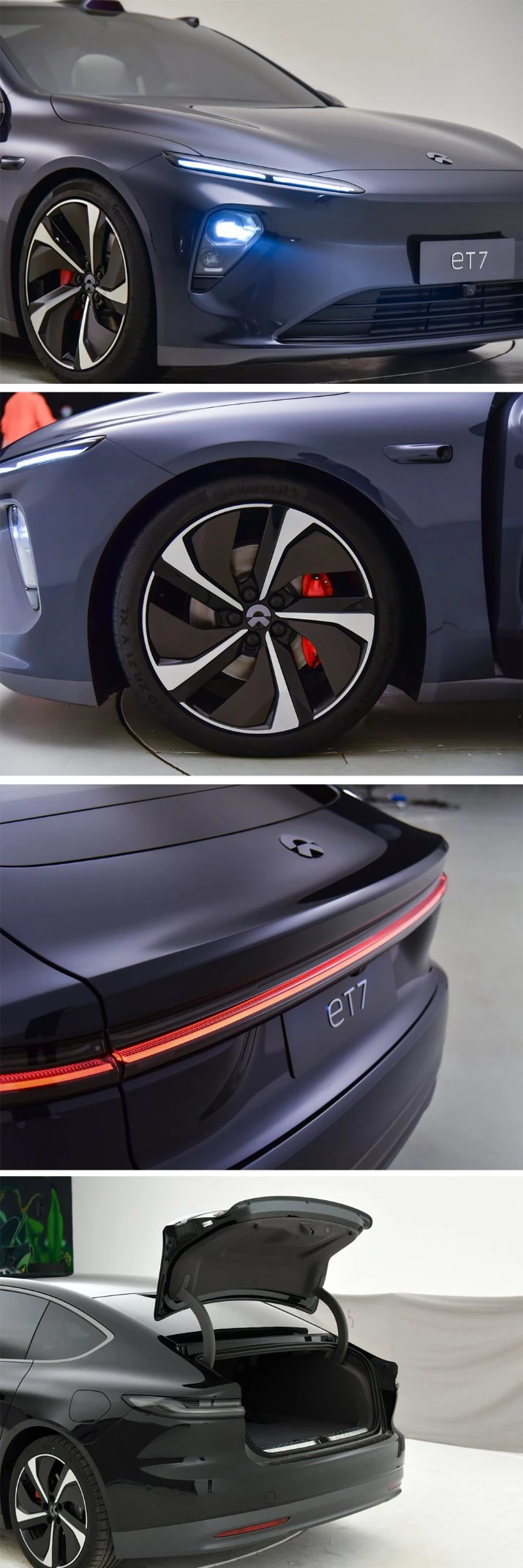 Ridever Electric Car Nio Et7 Luxury EV Sedan Wholesale Electrical Car New Energy Vehicle Electric Car Used Car