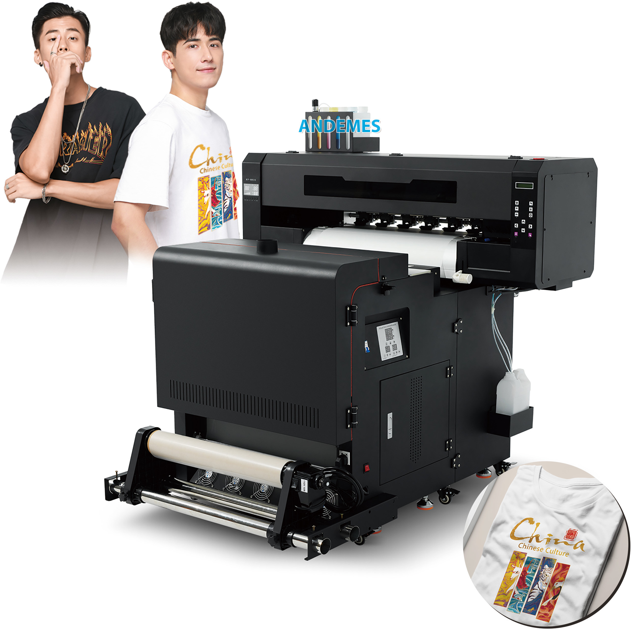 600mm Print Dimension DTF White Ink For A1 24 Inches Printing Width Efficiency