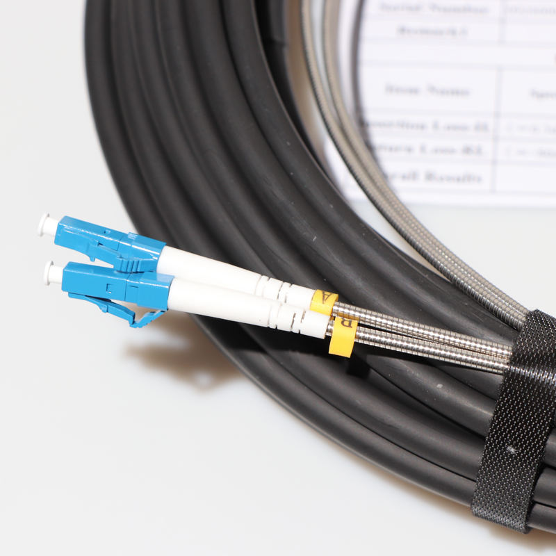 5.0mm Optic Fiber Patch Cord Cable Simplex LC/UPC-LC/UPC Singlemode Patch Cable