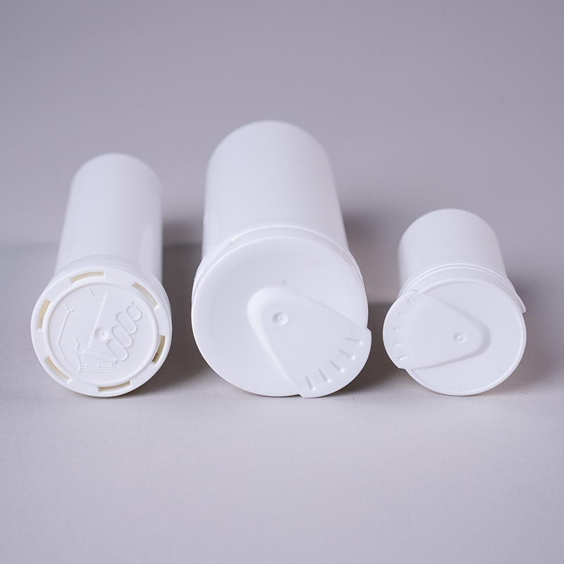 Personal Care Effervescent Tablets Packaging Tubes with Desiccant Cap and Custom Logo