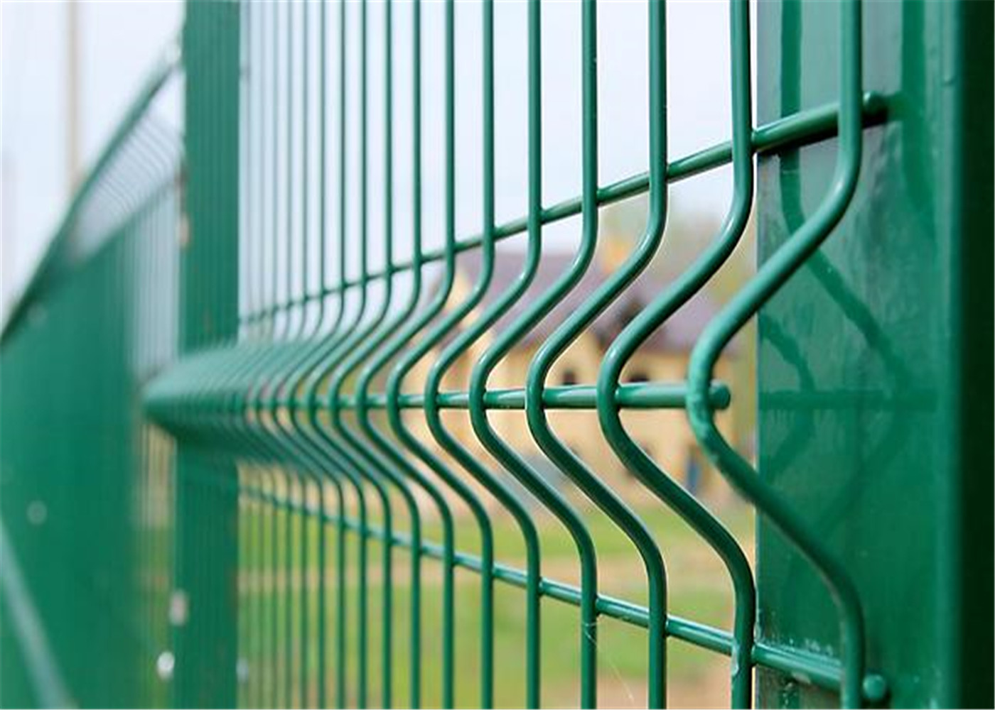 decorative wire mesh 3d fence panel