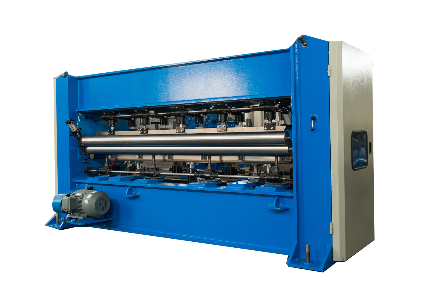 380V 440V Nonwoven Needle Punching Machine , Non Woven Fabric Manufacturing Machine