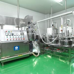 Precise Temperature Control Cosmetic Emulsifier Mixer With 10L-10000L Capacity