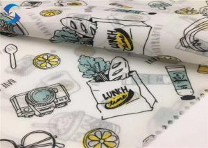 Buy cheap 70gsm 210D Printed Waterproof Fabric PA Coated product
