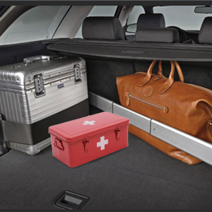 medicine storage box metal storage box first aid kit first aid bin 
