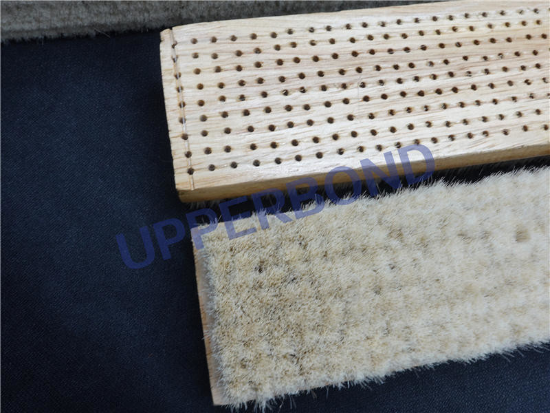 Hinge Lid Packer HLP2 Packing Machine Parts Wooden Bristles Brush Customize