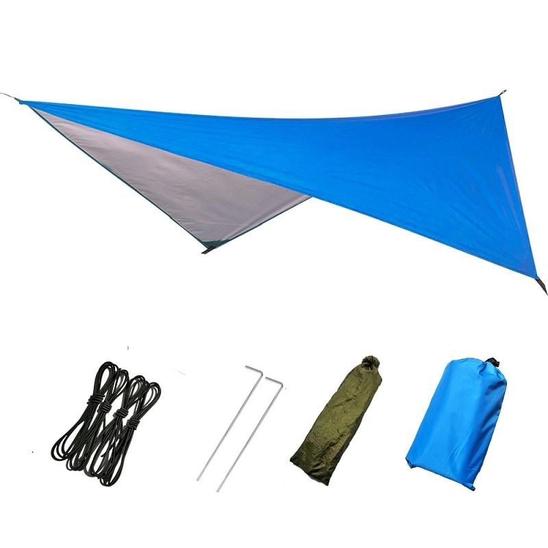 Outdoor Camping Beach Sunshade Sky Tent, Beach Canopy Tent Sun Shade, Gradient Beach Canopy, Stability Upgraded tent