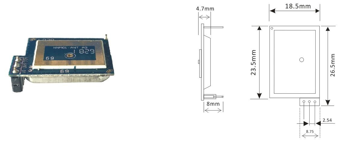 Smallest Patch Antenna Microwave Motion Sensor Module Component For Sensor Development
