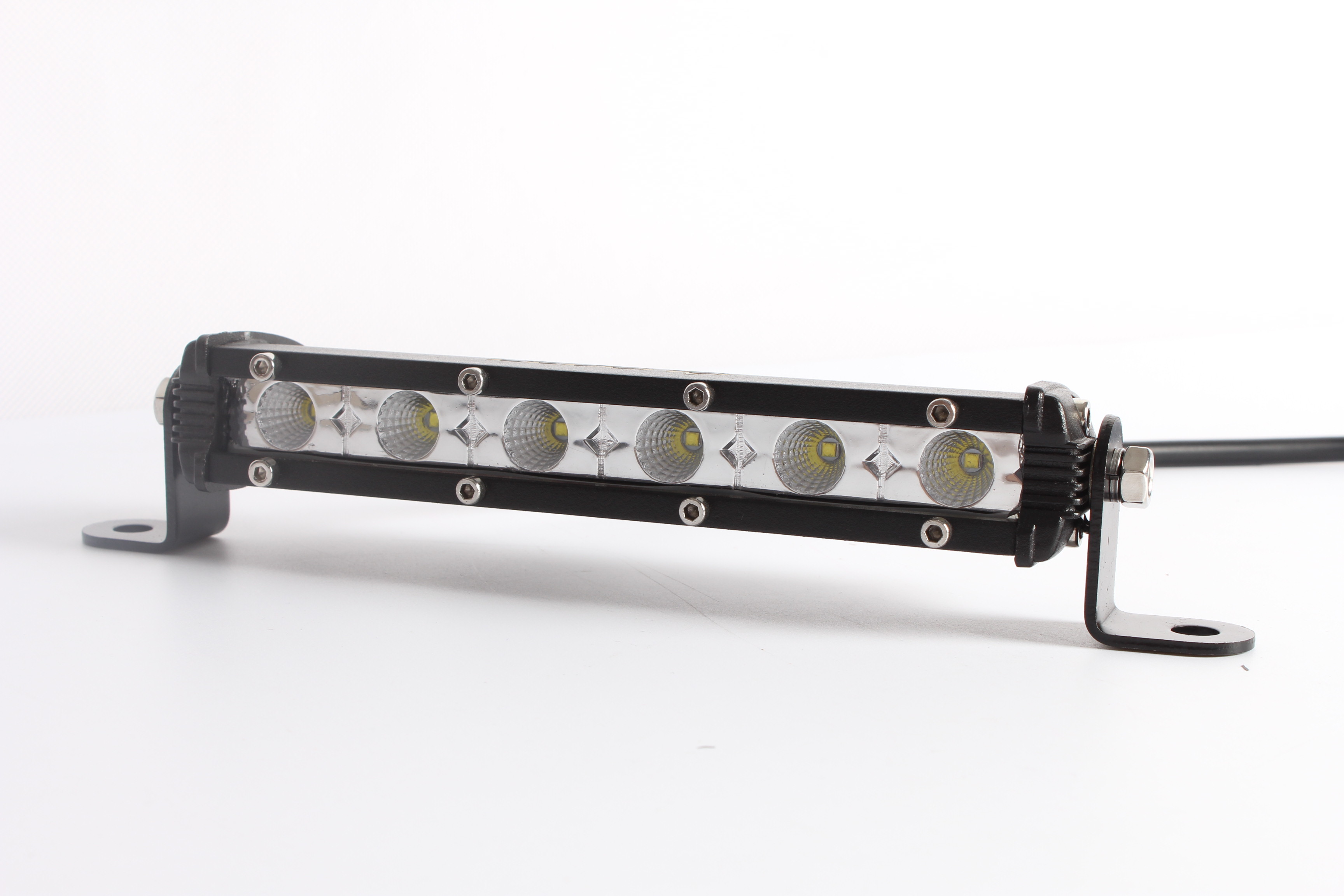7" High Quanlity Super Slim Led Work Light Bar Mini Single Row 3watt Cree Light bar