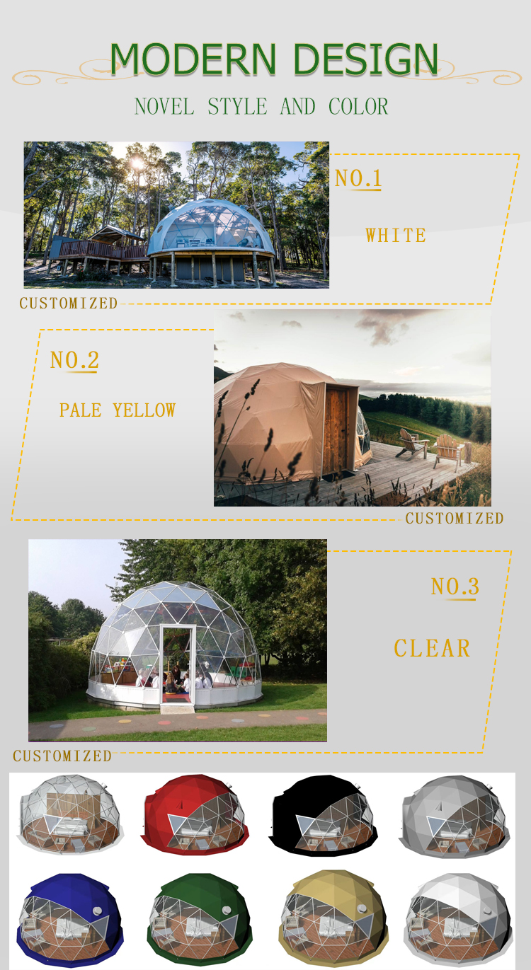 Winter Outdoor Inflatable Dome Tent Large Geodesic Giant Igloo Tent