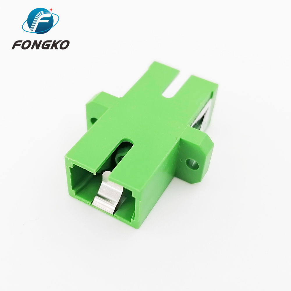 FONGKO SC APC Power Simplex Single Mode Coupler Adapter