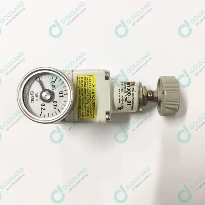 smt pick and place machine part IR1000-01 SMC PRECISION REGULATOR for YAMAHA SMT machine Pneumatic Precision Air Valve
