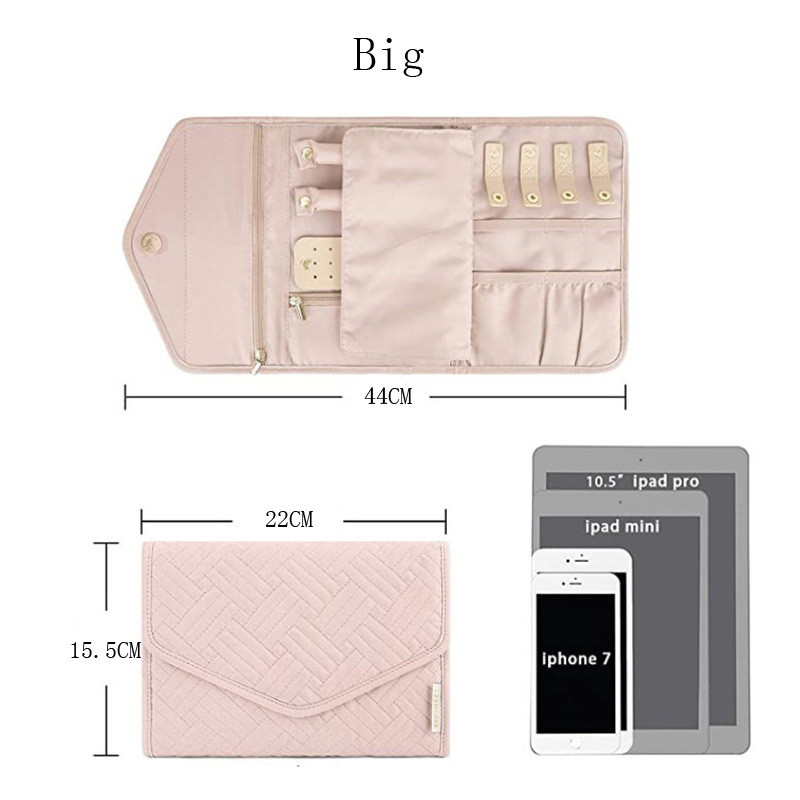 JEWELRY BAG STORAGE BAG ANTI-OXIDATION NECKLACE EARRINGS STUD EARRINGS BRACELET RING DELICATE JEWELRY STORAGE BOX PORTAB