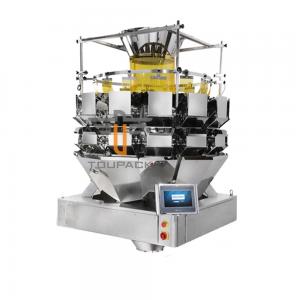 Buy cheap 14 Head 5.0L 7.5L Multihead Weigher Machine For Green Bean Salad Cabbage Cat Litter product