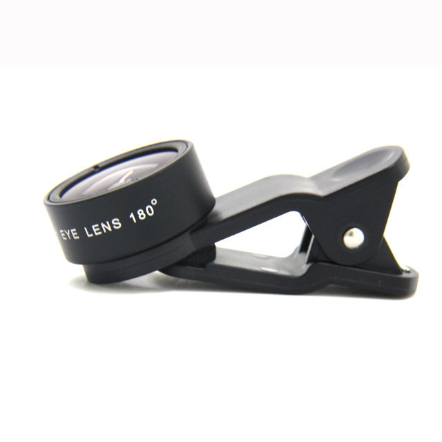 High Resolution Macro Fisheye Lens 180 Degree For Smartphones Rose Gold