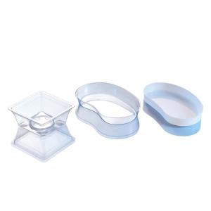 China Disposable Surgical Kit Plastic Dressing Basin Transparent Plastic Kidney Tray on sale