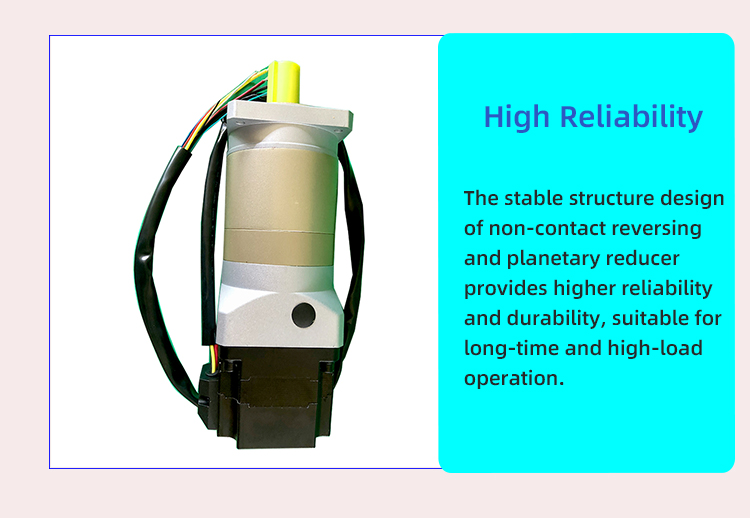 Large Torque Brushless DC Motor High Low Noise Planetary Gear Motor