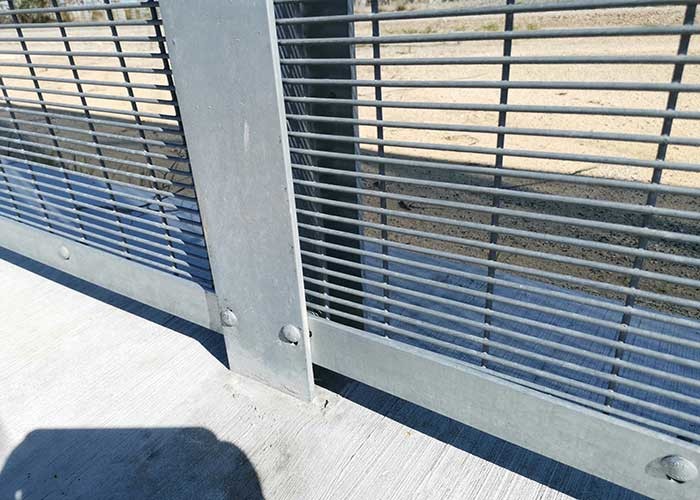 4mm Wire H post HD Galvanized Anti Theft Fence