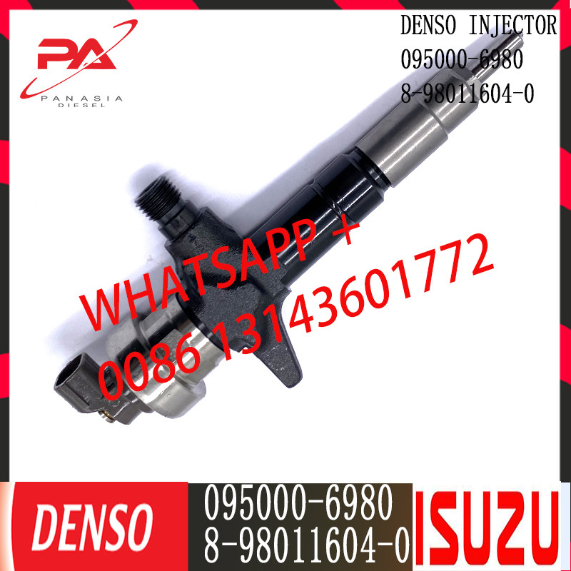 DENSO Diesel Common Rail Injector 095000-6980 For ISUZU 8-98011604-0