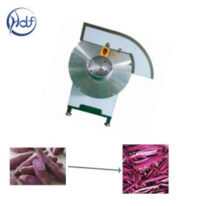 380V Three Phase Commercial Vegetable Cutter , Manual Potato Chips Cutting