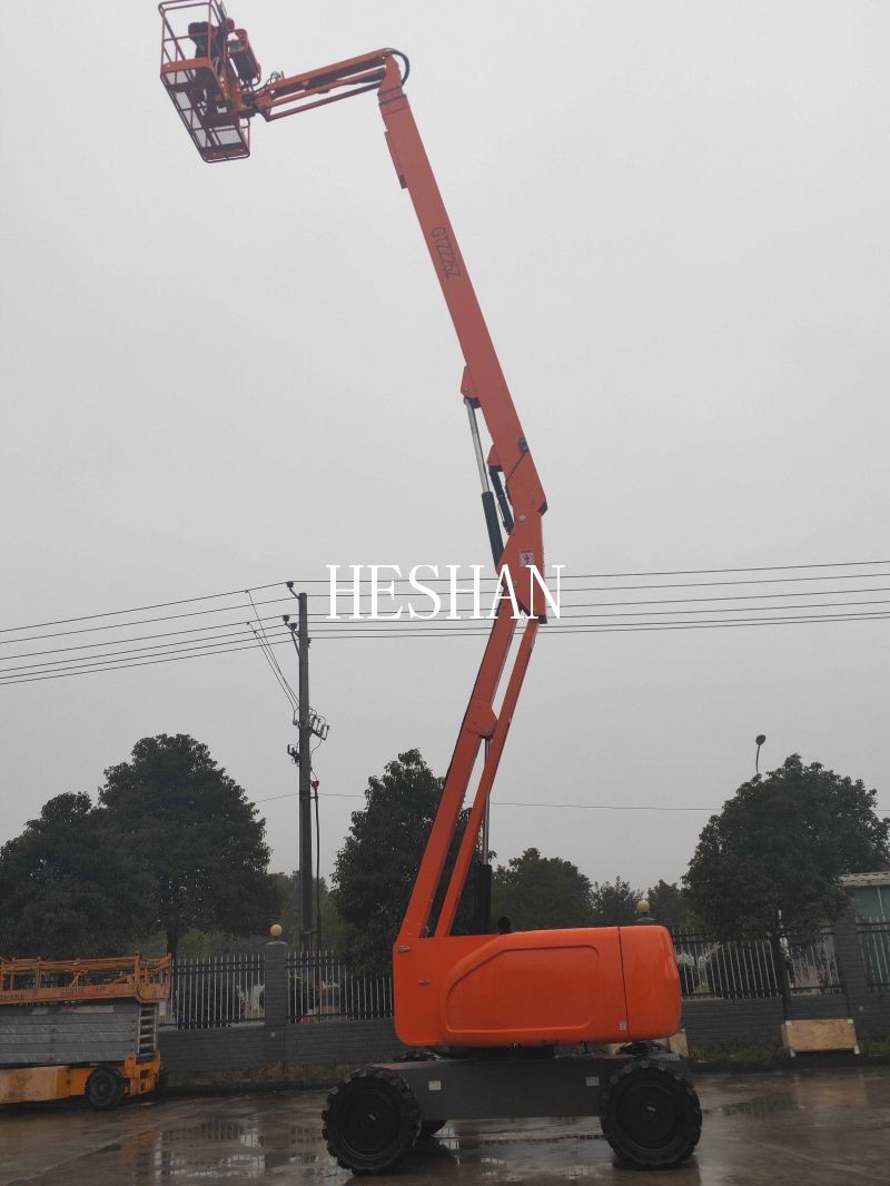 Engineering and Construction Equipment Mounted Crane Hydraulic Articulated Boom Crane Lift