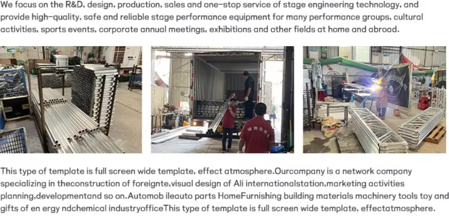 Quick Assembly Layer Truss Stage 3mm-5mm Portable Aluminum Roof Truss