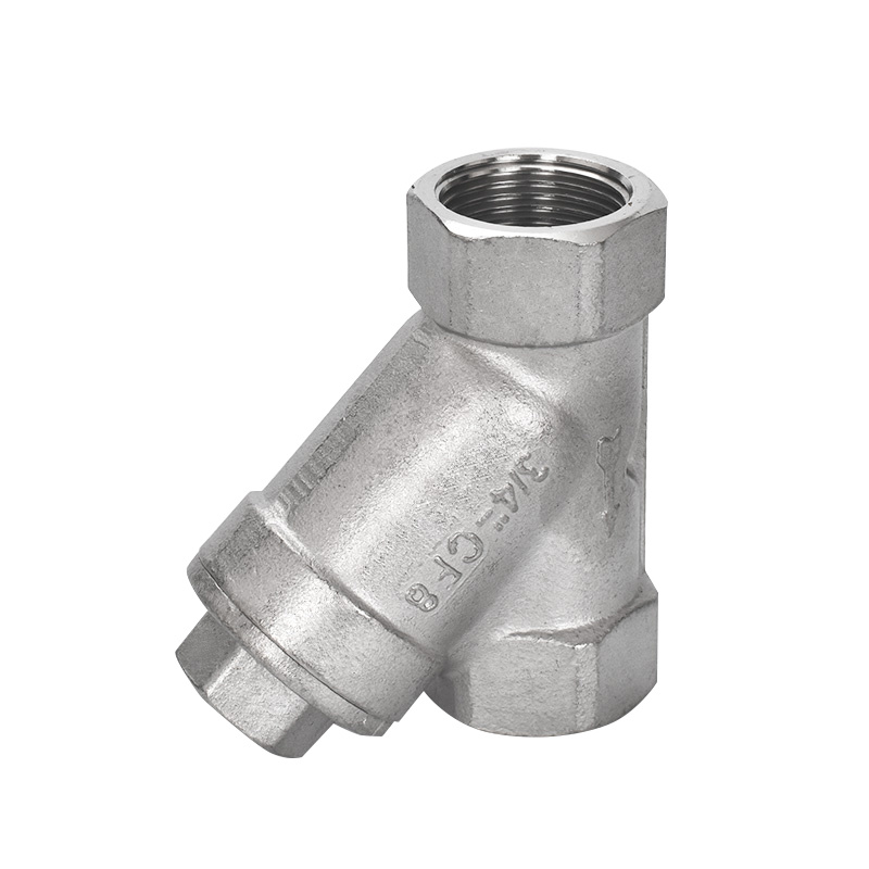 304/316 Stainless Steel Y Filter for Water Heating Pipe Filter Valve