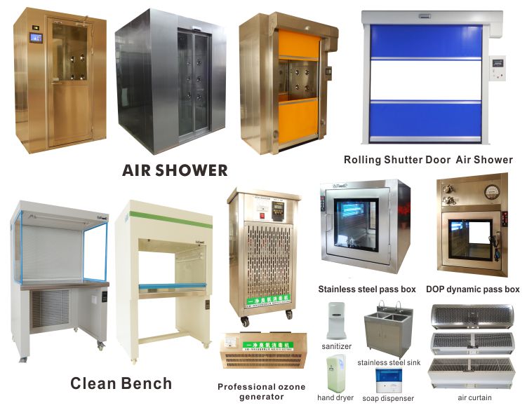 Aluminum Modular Portable GMP Clean Room Epoxy Floor For Medical