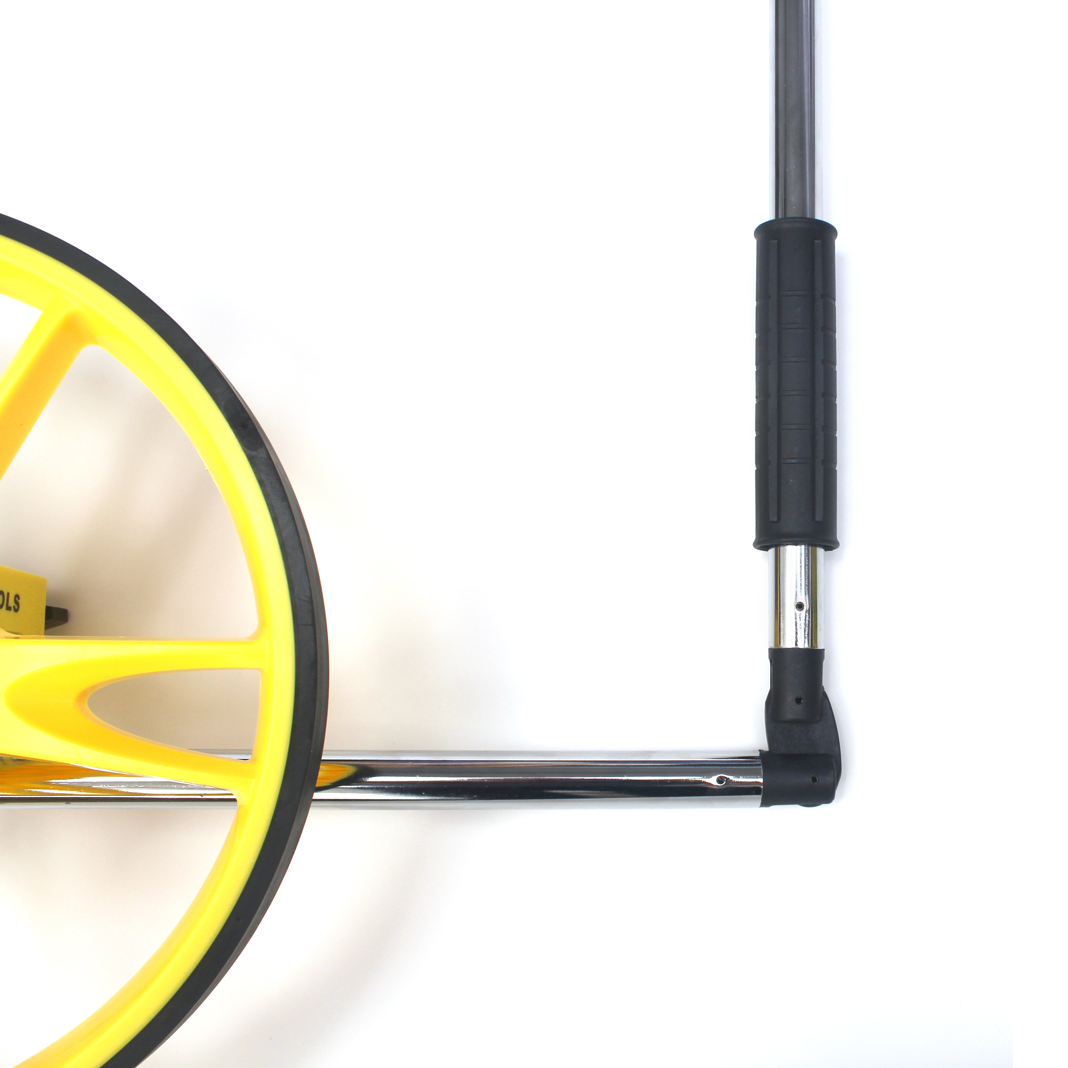 Road Distance Measuring Wheel with 318mm Wheel Diameter Effective Range up to 9999.9m