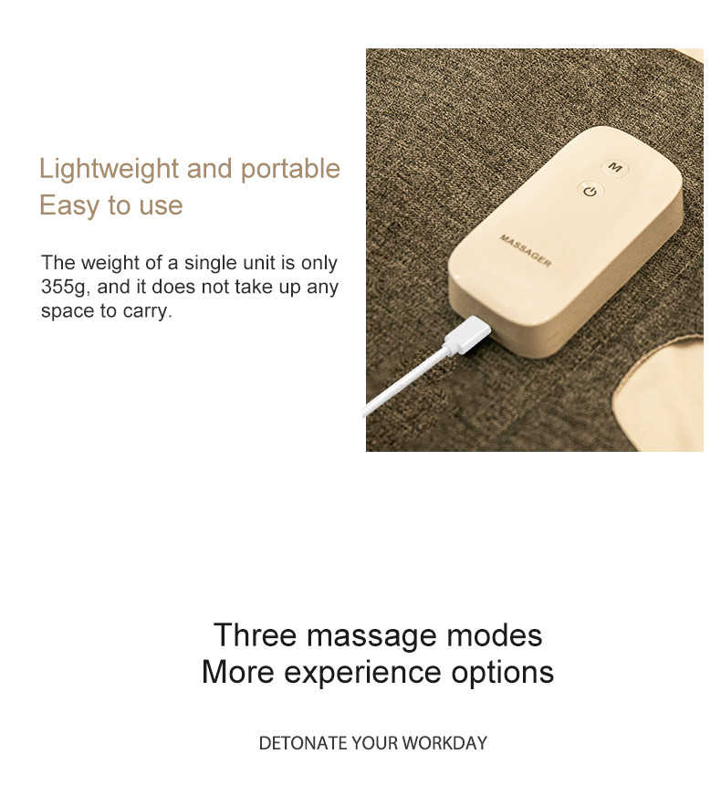 2200mAh Rechargeable Leg Compression Massager Machine Calf Reshaping For Circulation
