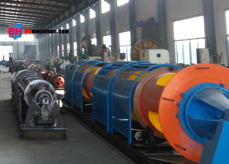 Copper Wire Production Line Tubular Strander Machine 630 / 1+6 Tubular Stranding Machines 630 mm for Steel Strand