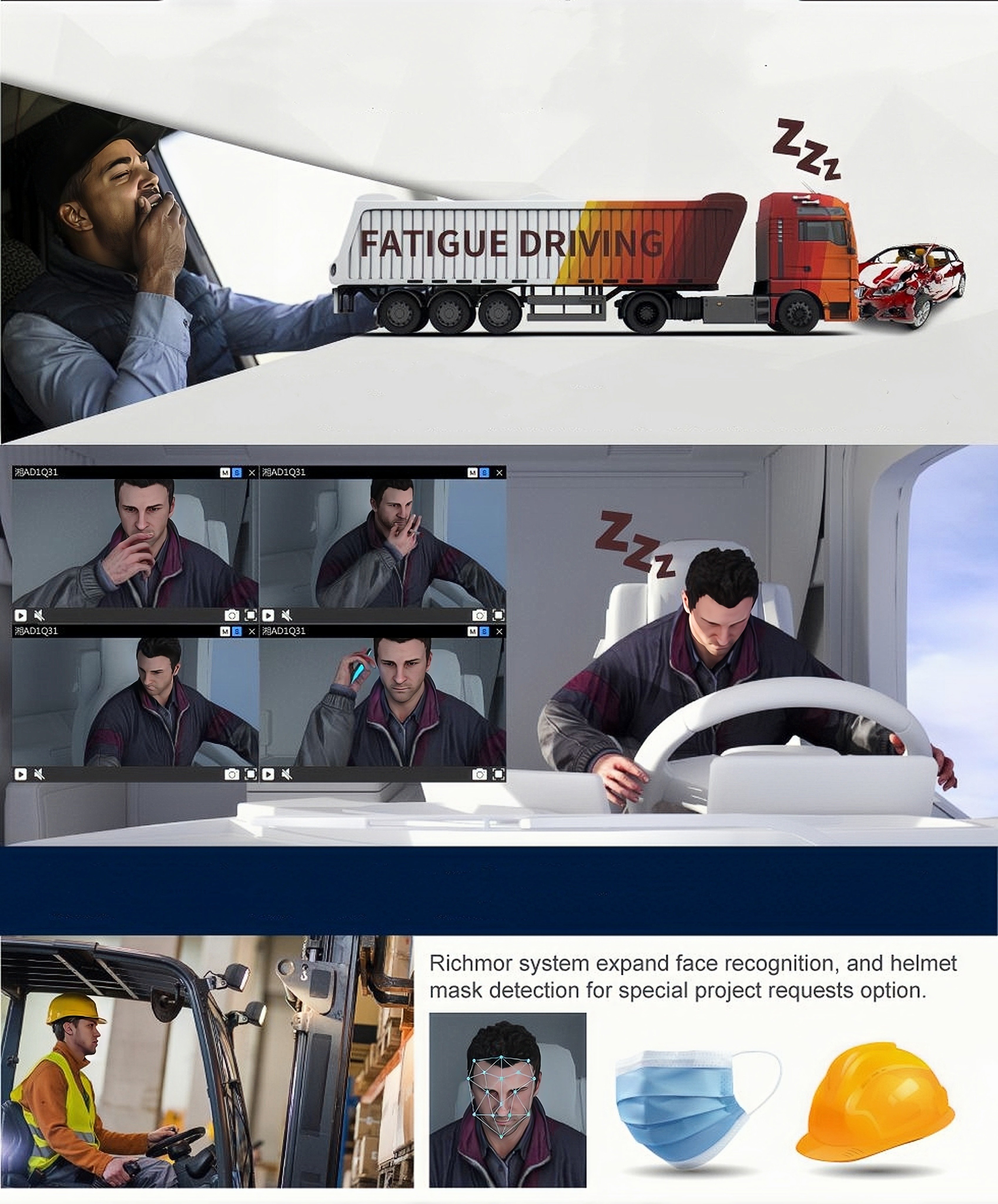 8 Channels 1080P HDD Video Recording 720P Ai Mobile Recorder For Trucks Support GPS 4g DVR