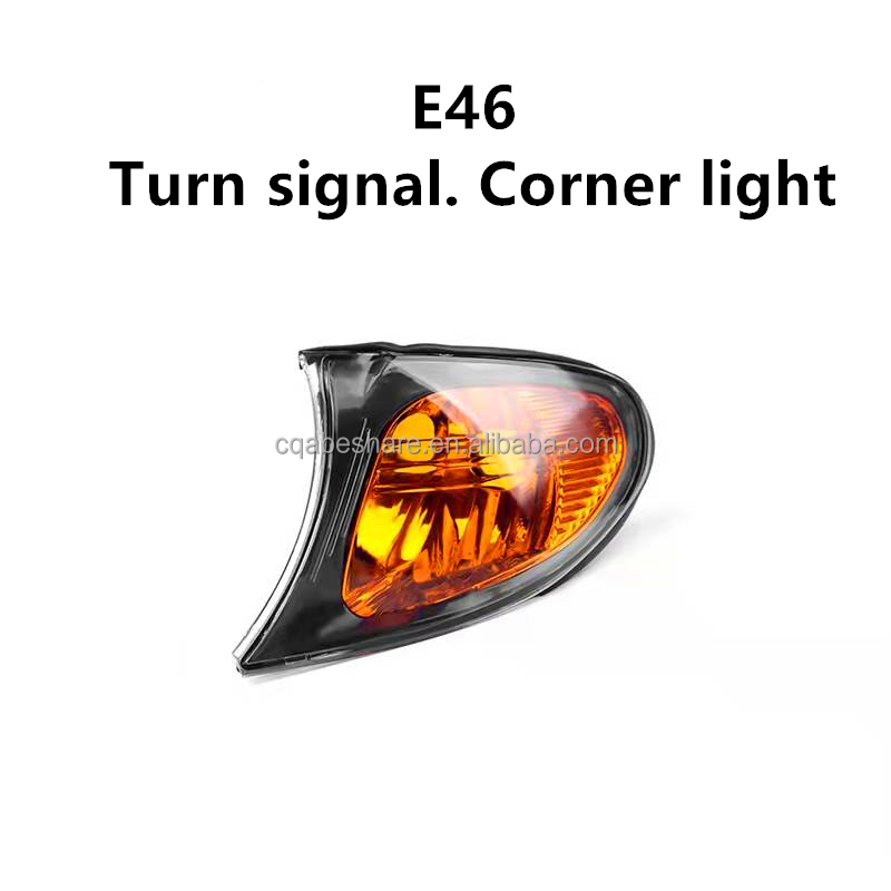 BMW E46 3 Series Turn Signal Light Add Corner Yellow Light for Improved Visibility