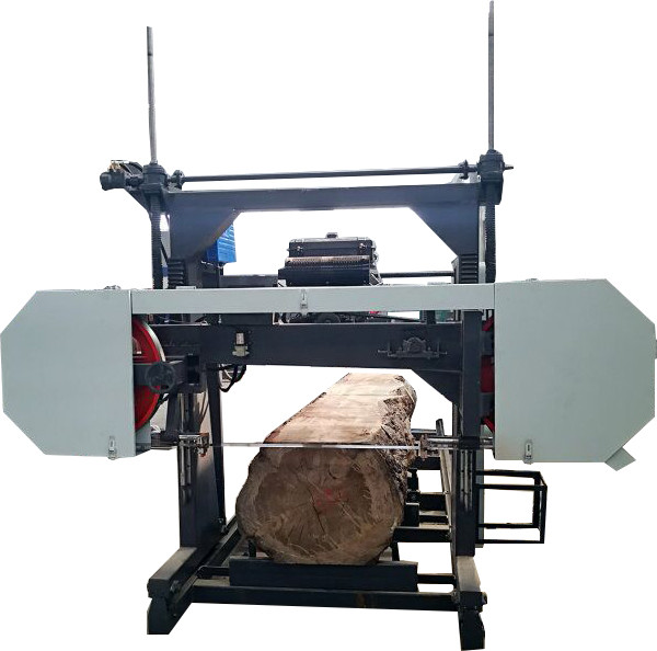 Portable horizontal bandsaw mills diesel wood cutting machine