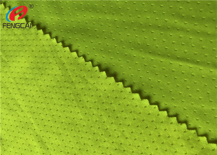 Soft Knitted Weft Mesh Fabric 90% Polyester 10% Lycra Spandex Stretch Fabric For T - Shirt