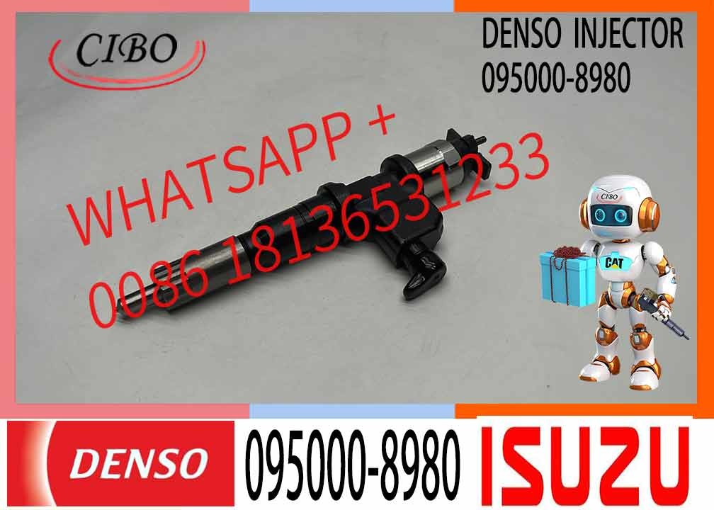 Common Rail Injector High Quality Fuel Injector 095000-8980 095000-8981 095000-8982 8-98167556-0 For ISUZU 6WG1 Engine