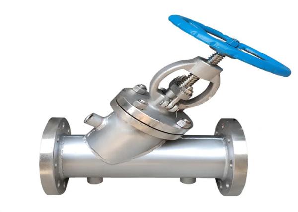 Insulated Stop Industrial Valves In Petroleum Chemical Metallurgical Pharmaceuti