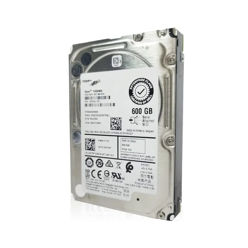 Customized high quality 600GB 6G SAS 10K 600 16 MB Cache 2.5-Inch Internal Bare Hard Drive