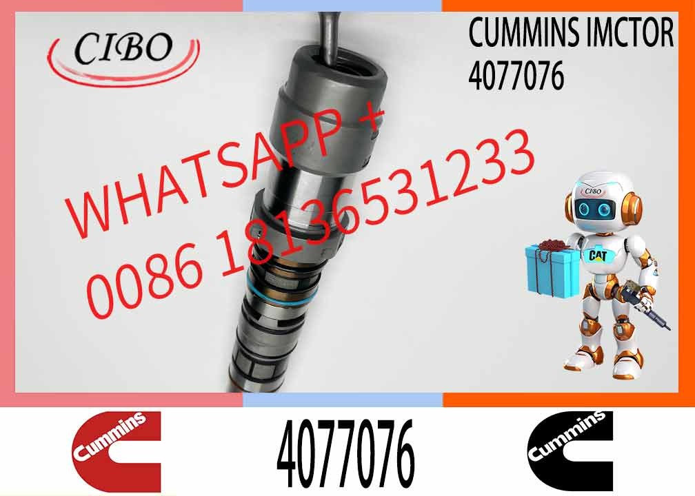Cummins Fuel Injector Assembly 4902827 4062090 4077076 for QSK23 engine Komatsu PC1250-7 excavator