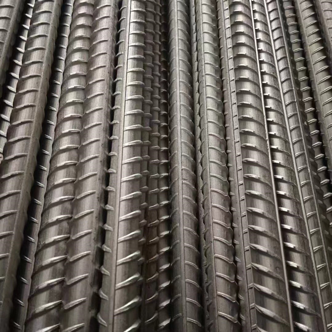 SUS304 DIN1.4301 Stainless Steel Threaded Rod Ribbed Bar Diameter 16mm Length 6000mm