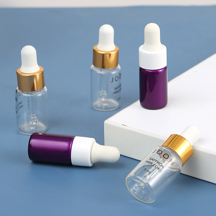 Industrial Cosmetic Elegant 30ml 50ml 1oz 2oz Green Empty Oil Serum Dropper Bottles with Box Customize Unique Cone Shape