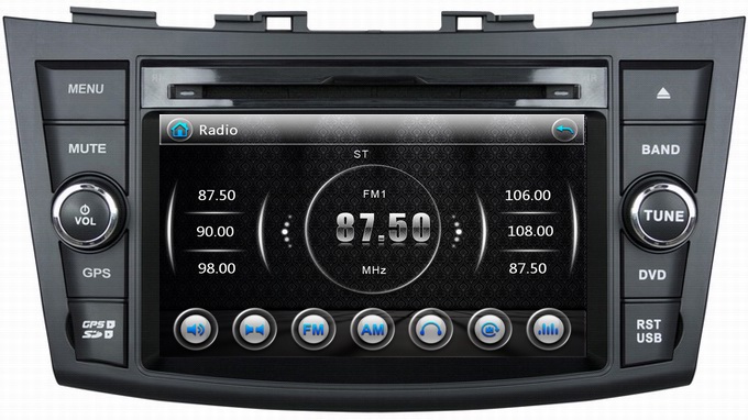 Ouchuangbo Auto DVD Player for Suzuki Swift 2011-2012 USB TV iPod Radio Stereo OCB-7055A