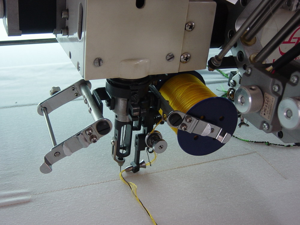Cording / Tapping Mixed Computerized Embroidery Machines For Bedding