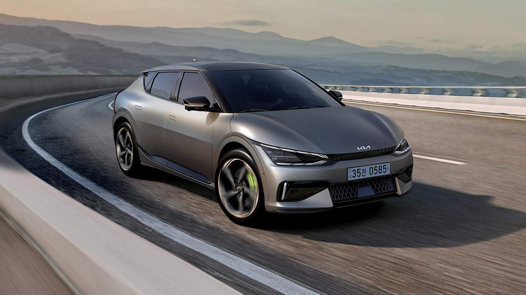 2023 2024 CLTC Endurance 617KM/555KM Pure Electric Coupe Kia Energy EV6 Made in and with 100 km/h Acceleration 3.5S-7.3S